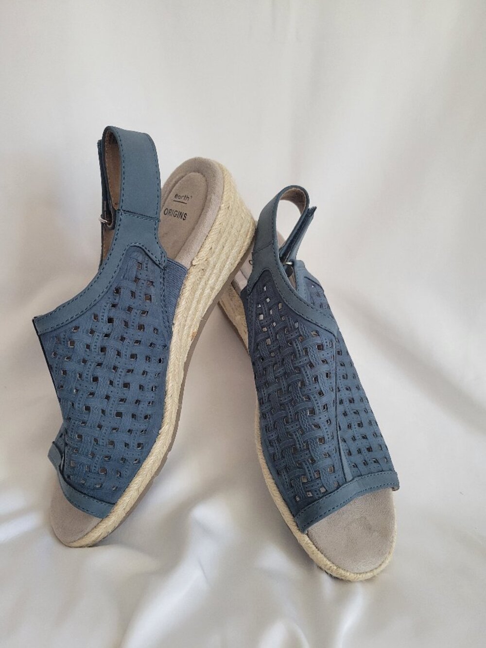 Earth Origins Women’s Wedge "Naples Nevada" Espadrille Festival Chic Size 9.5
